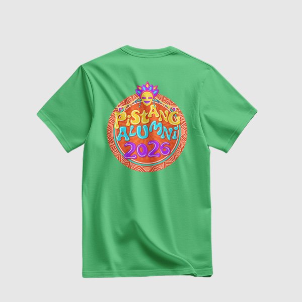 Pistang Alumni Shirt Design 1 (Active Dry) - Emerald Green