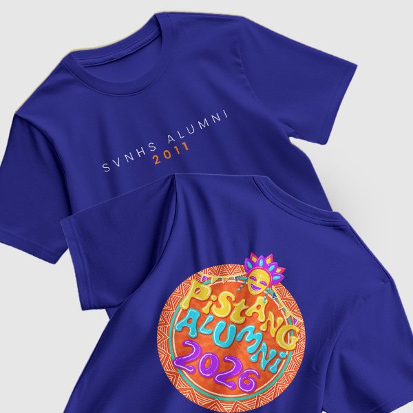 Pistang Alumni Shirt Design 1 (Active Dry) - Navy Blue