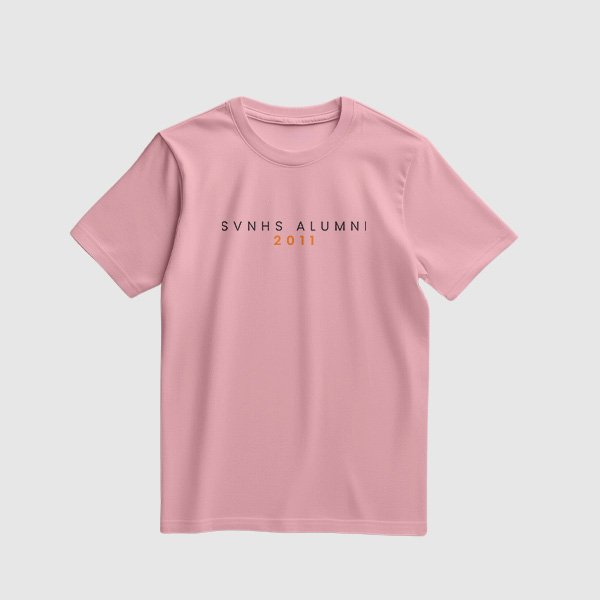 Alumni Shirt Design 2 (Active Dry) - Light Pink